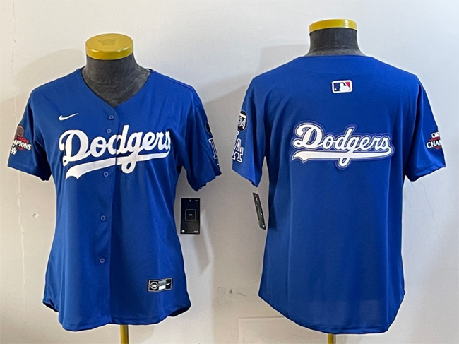 Youth Los Angeles Dodgers Team Big Logo Royal 2024 World Series Champions With Fernando Memorial Patch Alternate Limited Stitched Baseball Jersey Youth Los Angeles Dodgers Team Big Logo Royal 2024 World Series Champions With Fernando Memorial Patch Alternate Limited Stitched Baseball Jersey
